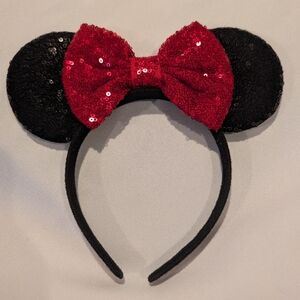 Sequin Minnie Mouse Ears Headband